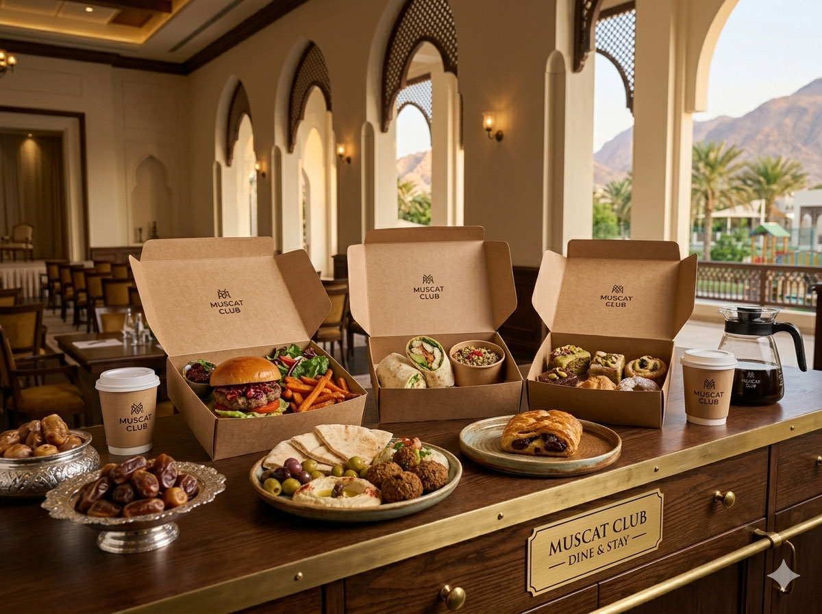 Food Ordering at Al Qala'ah Club