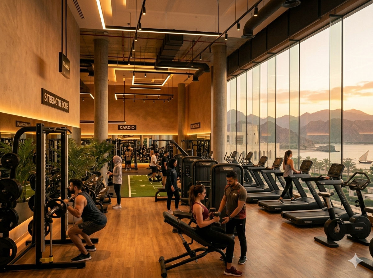 Fitness Centre at Al Qala'ah Club