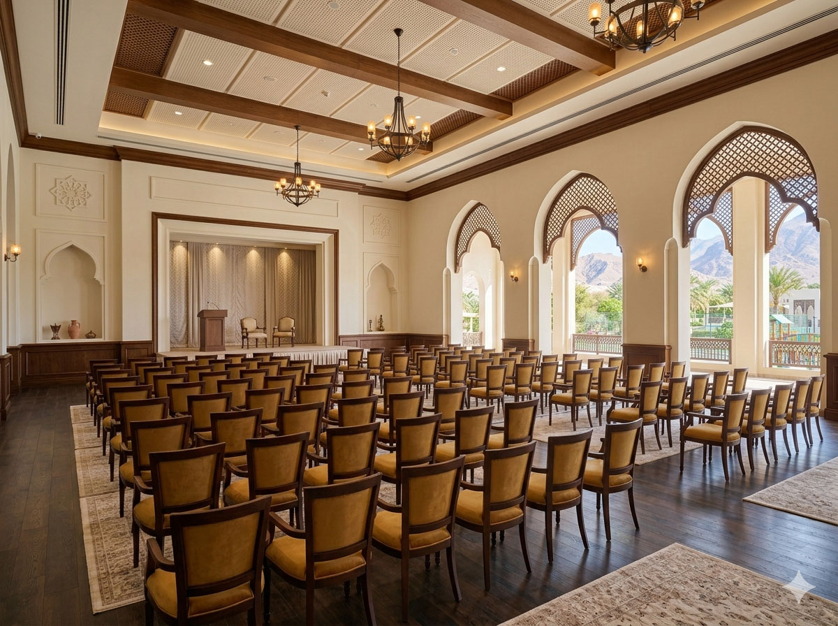 Hall Booking at Al Qala'ah Club